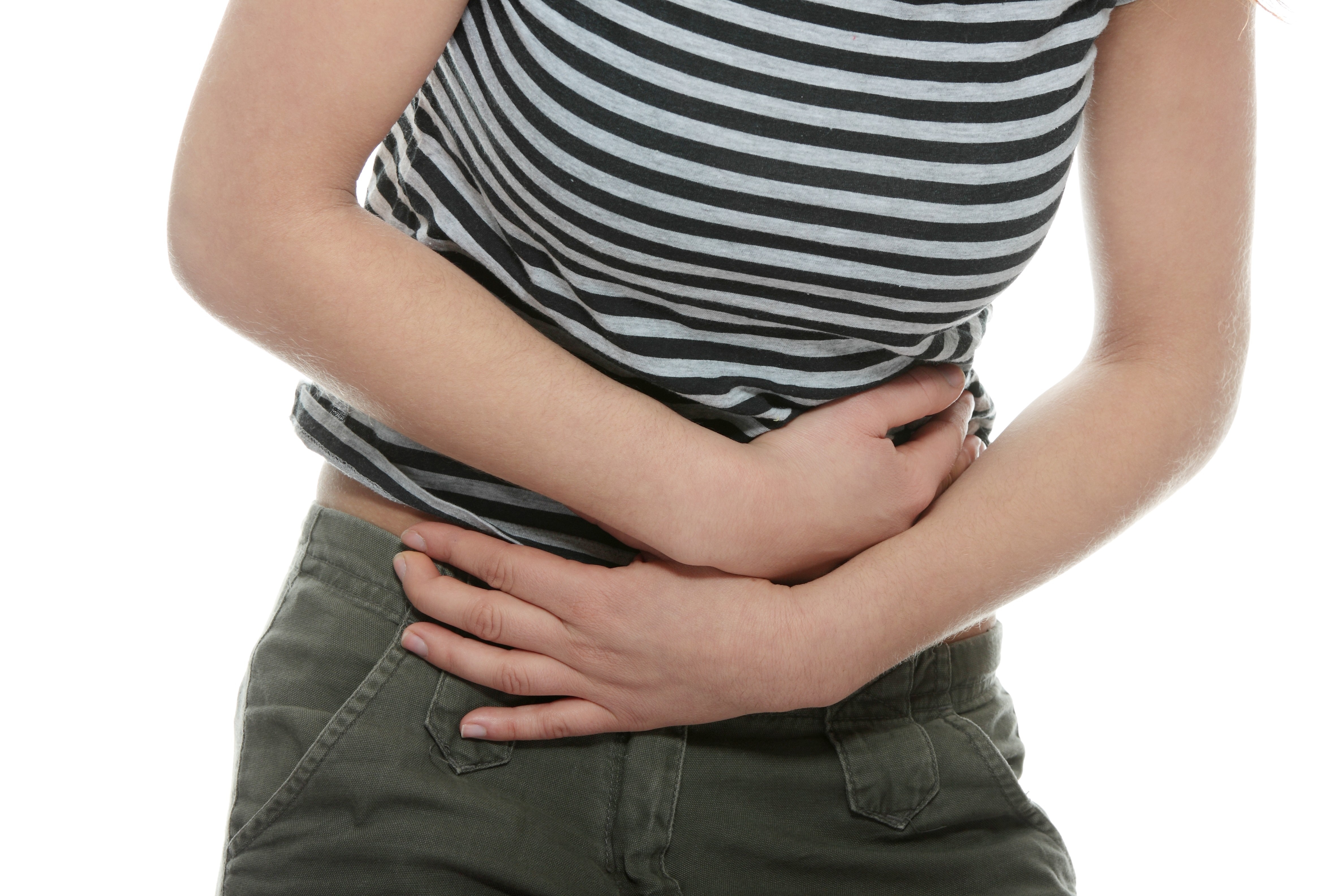 Linker unterbauch ziehen
